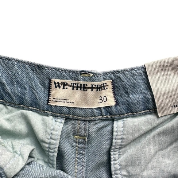 NWT Free People We the Free Sheridan Trouser Flare Jeans - Coventry Blue - 30 - Picture 7 of 11